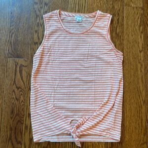 J Crew factory striped tank top